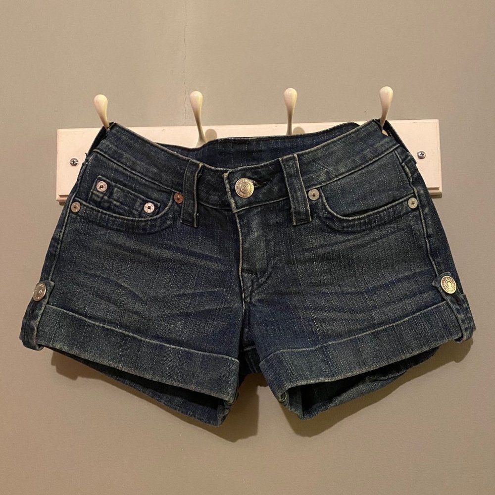 True Religion 'Jess' Denim Shorts
